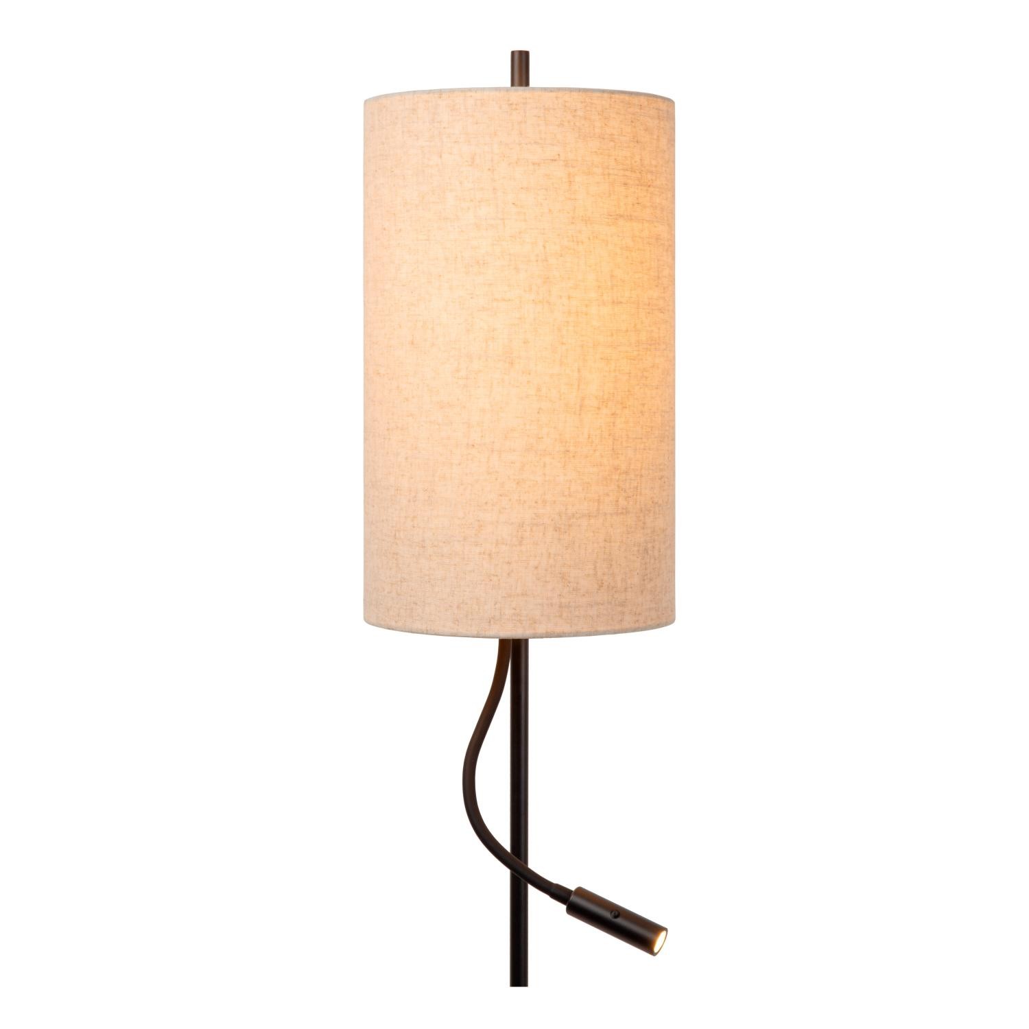 Lucide MAGIC - Vloerlamp - Ø 24 cm - 1xE27 - Zwart - Afbeelding 3