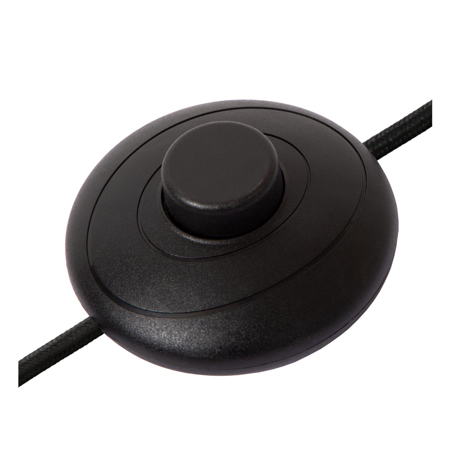 Lucide MAGIC - Vloerlamp - Ø 24 cm - 1xE27 - Zwart - Afbeelding 5
