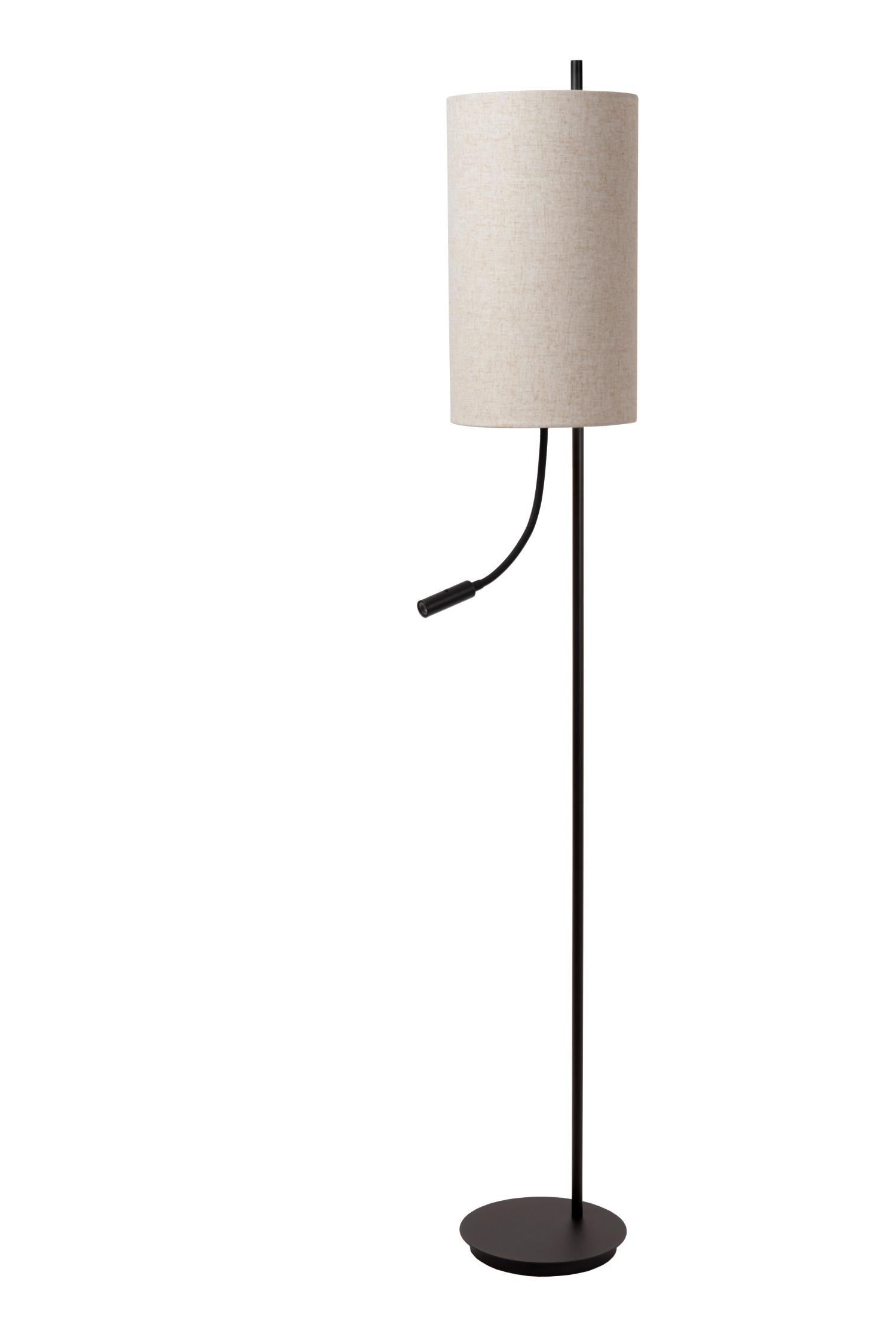 Lucide MAGIC - Vloerlamp - Ø 24 cm - 1xE27 - Zwart - Afbeelding 2