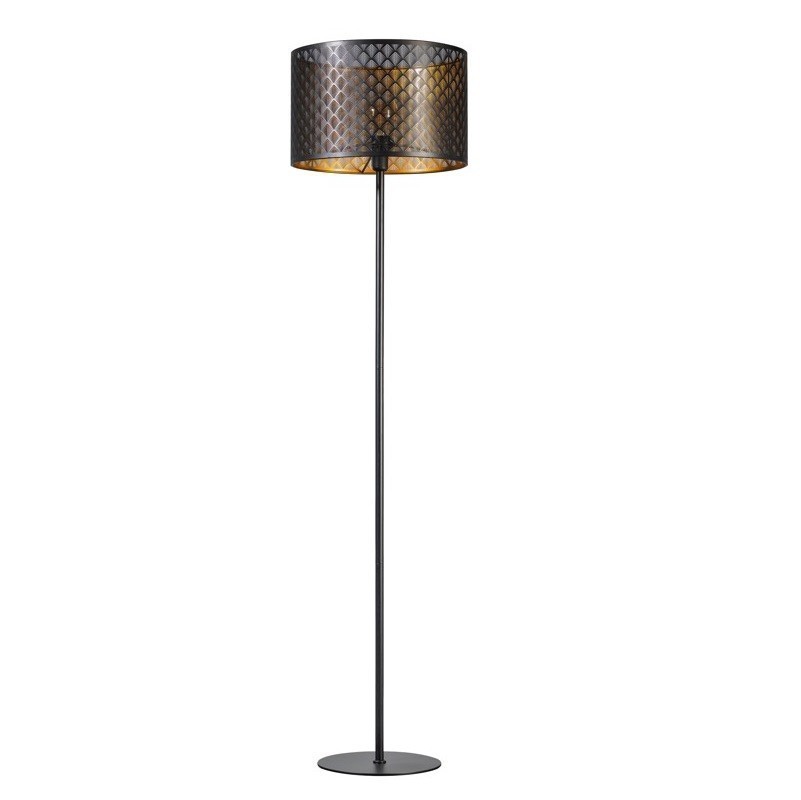 ETH Laser Vloerlamp 1x E27 H160cm kap dia.40cm H25cm