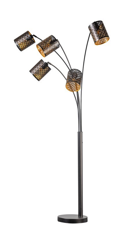 ETH Laser Vloerlamp 5x E27 H200cm