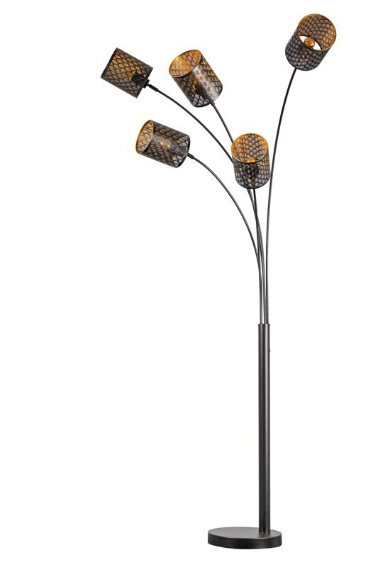 ETH Laser Vloerlamp 5x E27 H200cm - Afbeelding 3
