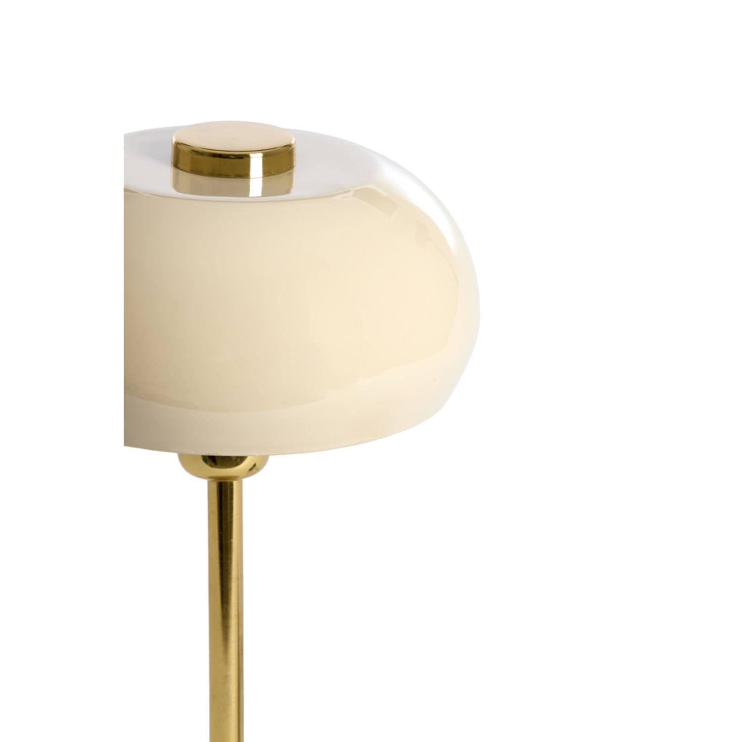 Tafellamp Ø22x34 cm SURIN glans licht grijs+goud - Afbeelding 5