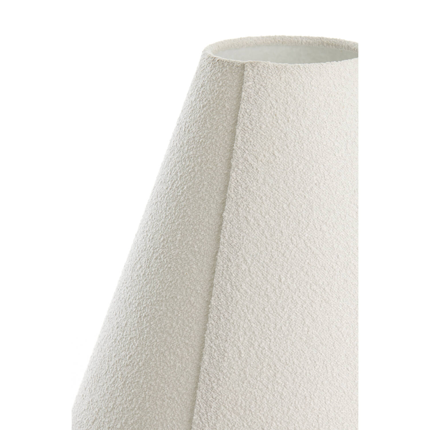 Tafellamp Ø30x61 cm DEVIA bouclé crème - Afbeelding 4