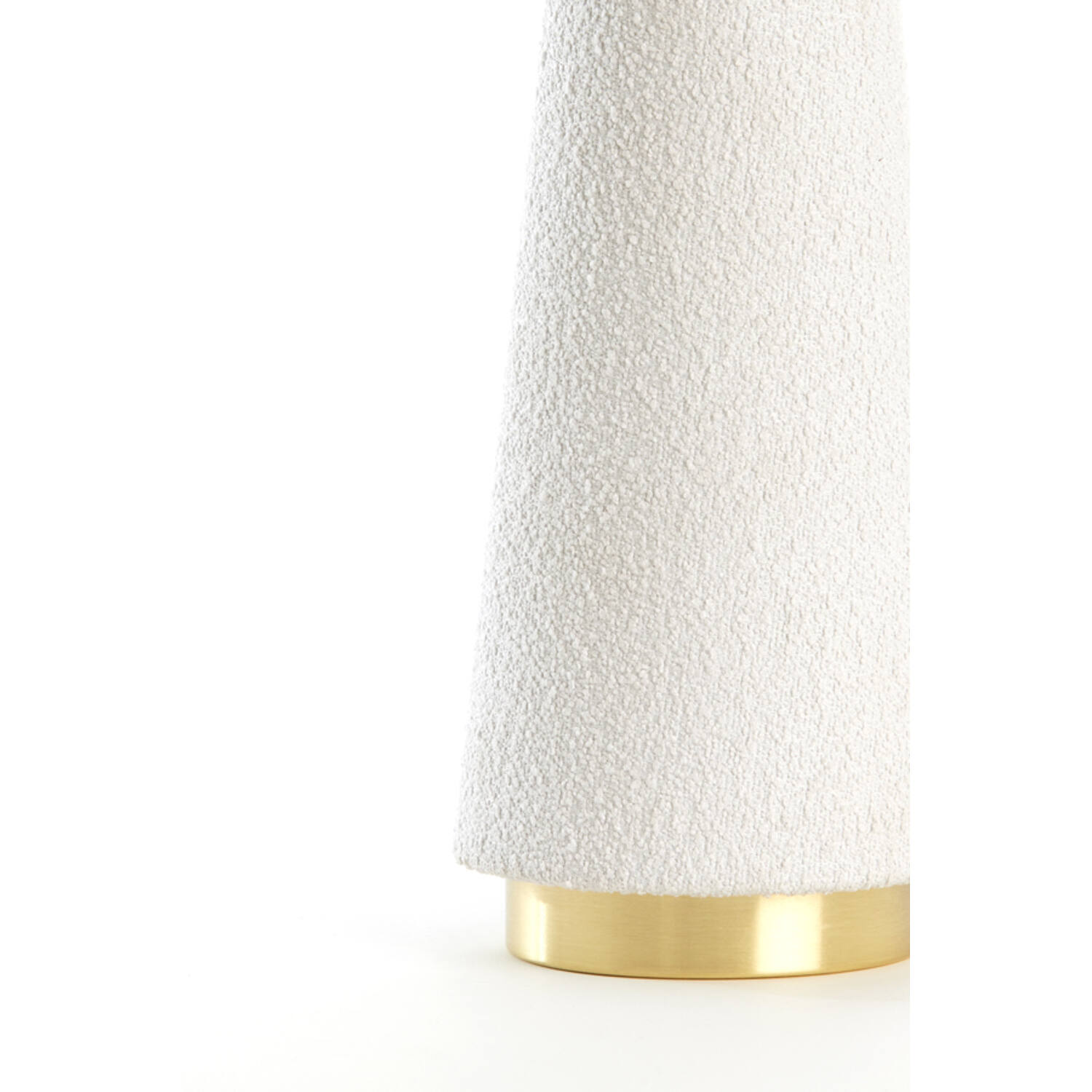 Tafellamp Ø30x61 cm DEVIA bouclé crème - Afbeelding 5