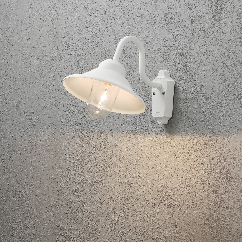 Buitenlamp Vega neerwaarts gegalvaniseerd