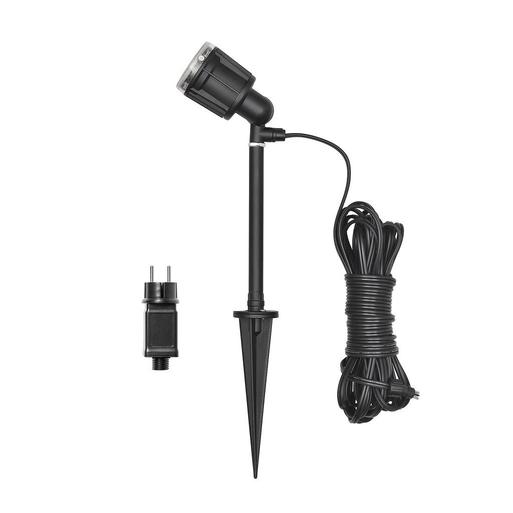 Amalfi PowerLED 12V Richtspot op grondspies 41cm, 1x 1W