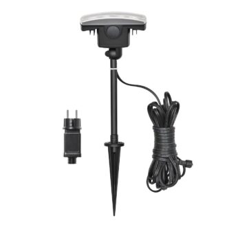 Amalfi PowerLED 12V Brede richtspot op grondspies 41cm, 4x 1W