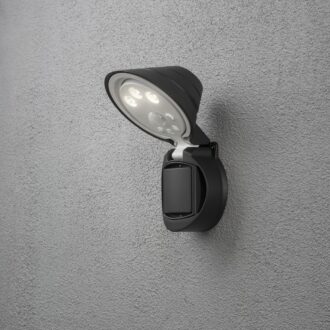 Prato PowerLED wandarmatuur op batterij neerwaarts zwenkbaar 26cm, 3x 0.5W