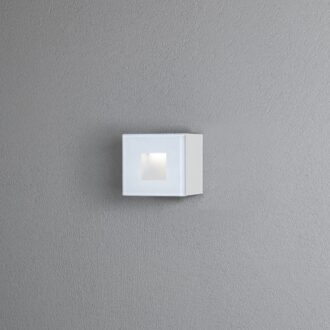 Chieri PowerLED 230V wand- of inbouwarmatuur flush rectangle 8x8cm, 1.5W