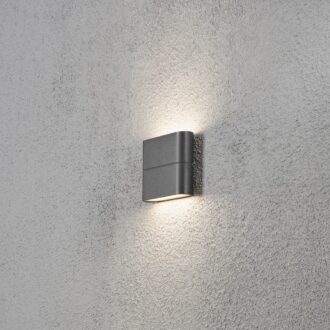 Chieri PowerLED 230V wandarmatuur flush twinlight 11x9cm, 2x 3W