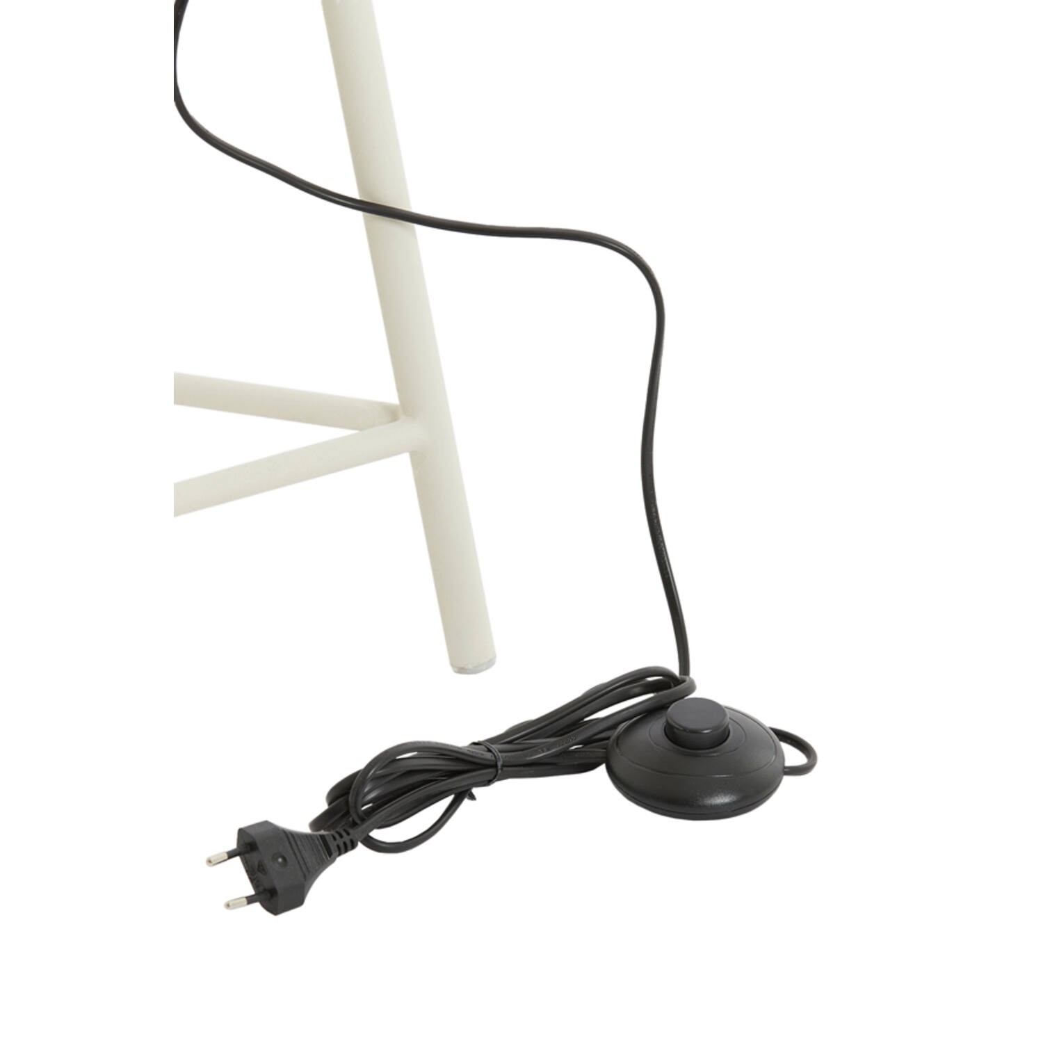 Vloerlamp driepoot Ø37x147 cm ADETA mat crème - Afbeelding 3
