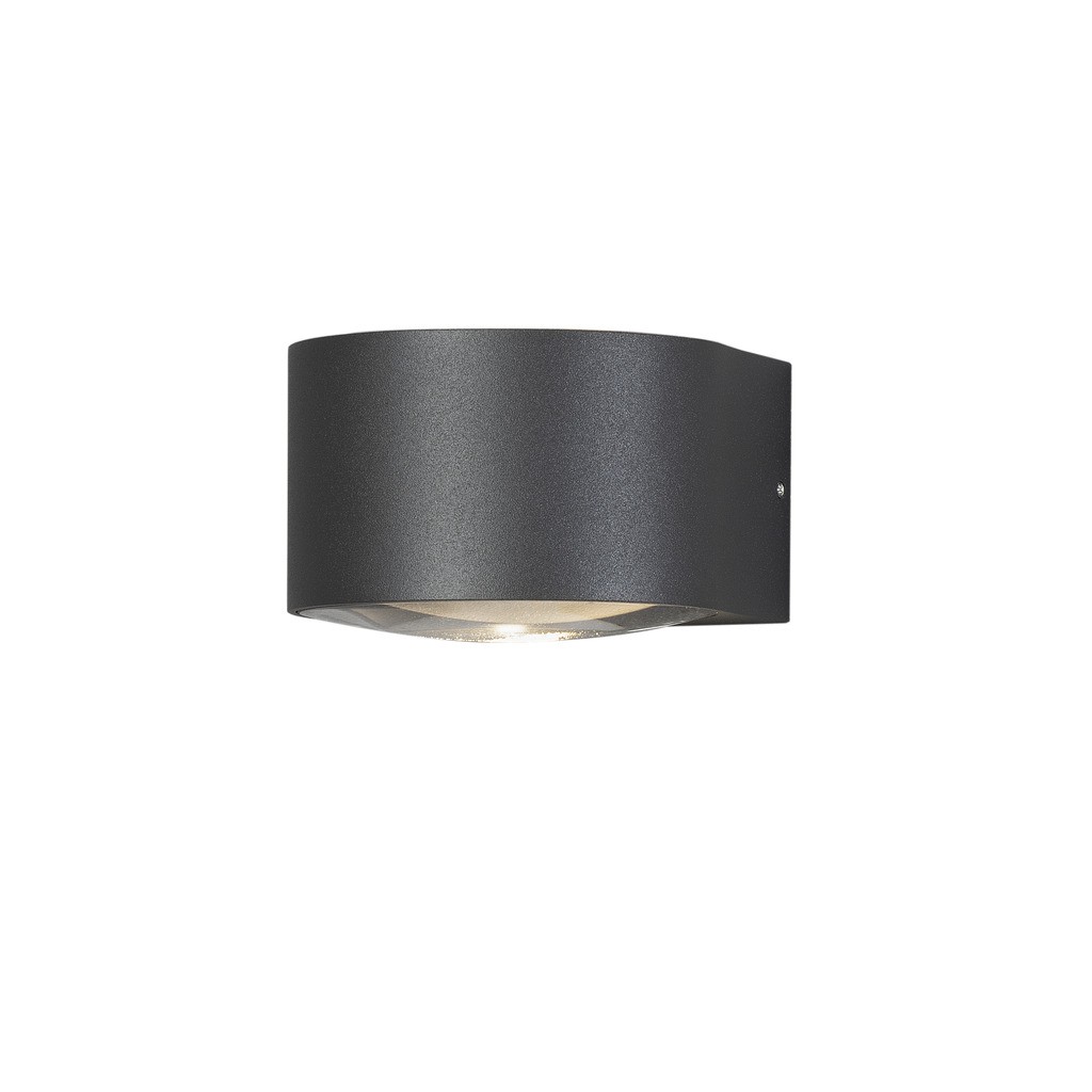 Gela PowerLED 230V wandarmatuur flush rond twin 11x6.5cm, 2x 6W - Afbeelding 3