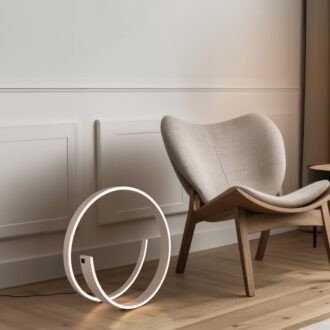 Cinque tafellamp Cinardi Taupe