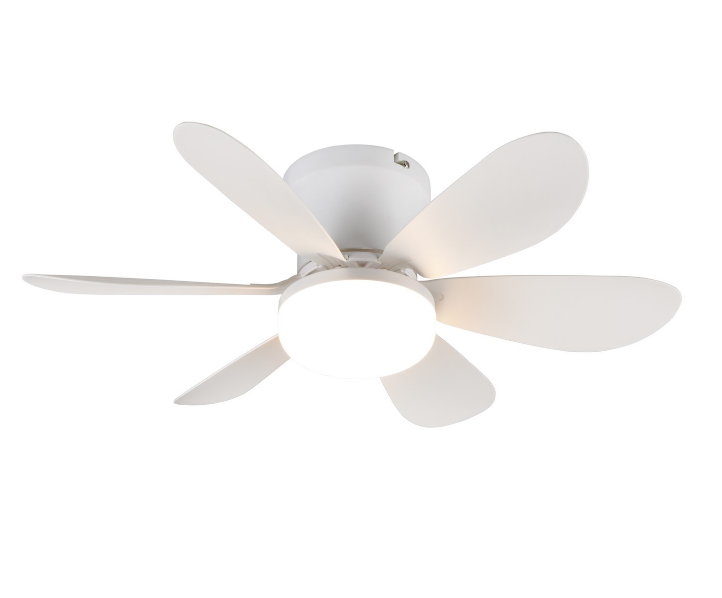 Plafondventilator Trio Lund 53cm wit