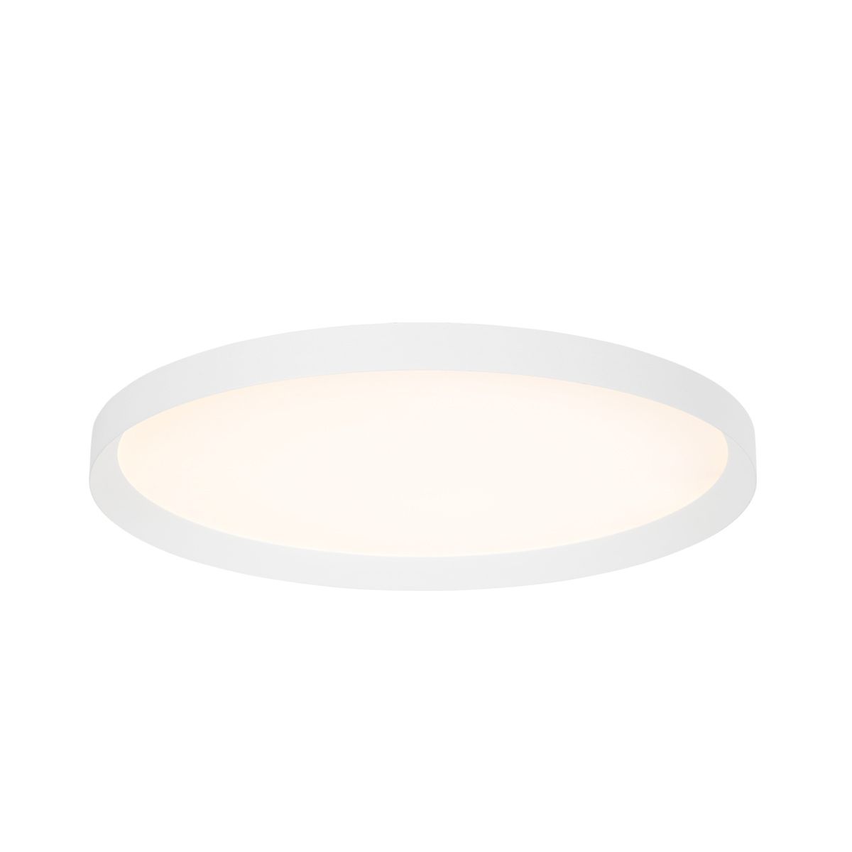 Plafondlamp Flady 3685W Wit – Dimbare LED plafonnière Ø40 cm met uplight