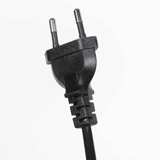 Zwarte 2 lichts vloerlamp Prato 4121ZW met E14 fittingen - Afbeelding 9