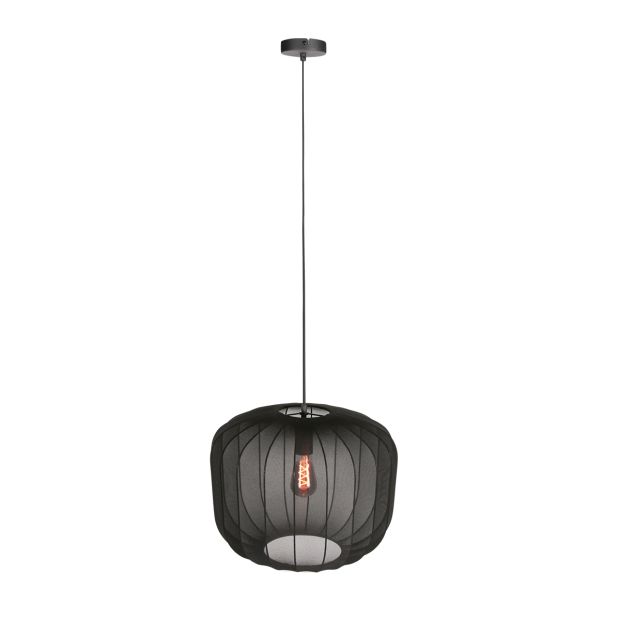 Zwarte Hanglamp Sable 4191ZW – Stijlvol en Sfeervol Design - Afbeelding 9