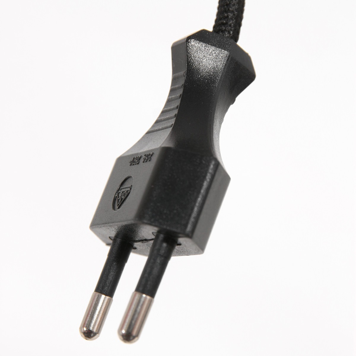 Zwarte vloerlamp Stang 3706ZW met schakelaar en naturel gras kap - Afbeelding 13
