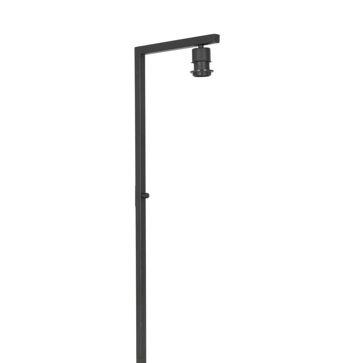 Zwarte vloerlamp Stang 3706ZW met schakelaar en naturel gras kap - Afbeelding 15
