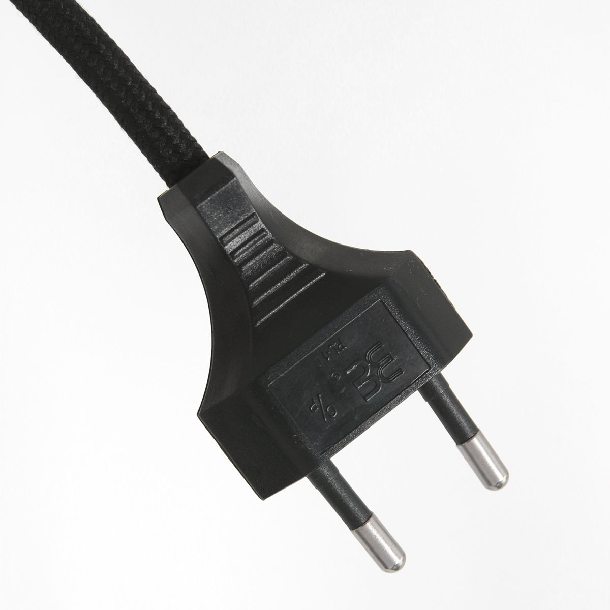 Zwarte staande lamp Stang 3853ZW met E27 fitting en groen velours kap - Afbeelding 10
