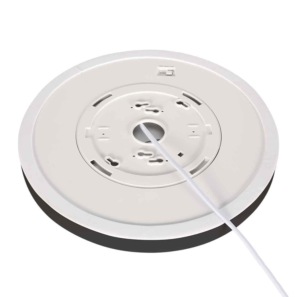Zwarte Plafondlamp 4132ZW met 3 standen dimfunctie en lichtkleur instelbaarheid Ø29 cm - Afbeelding 9