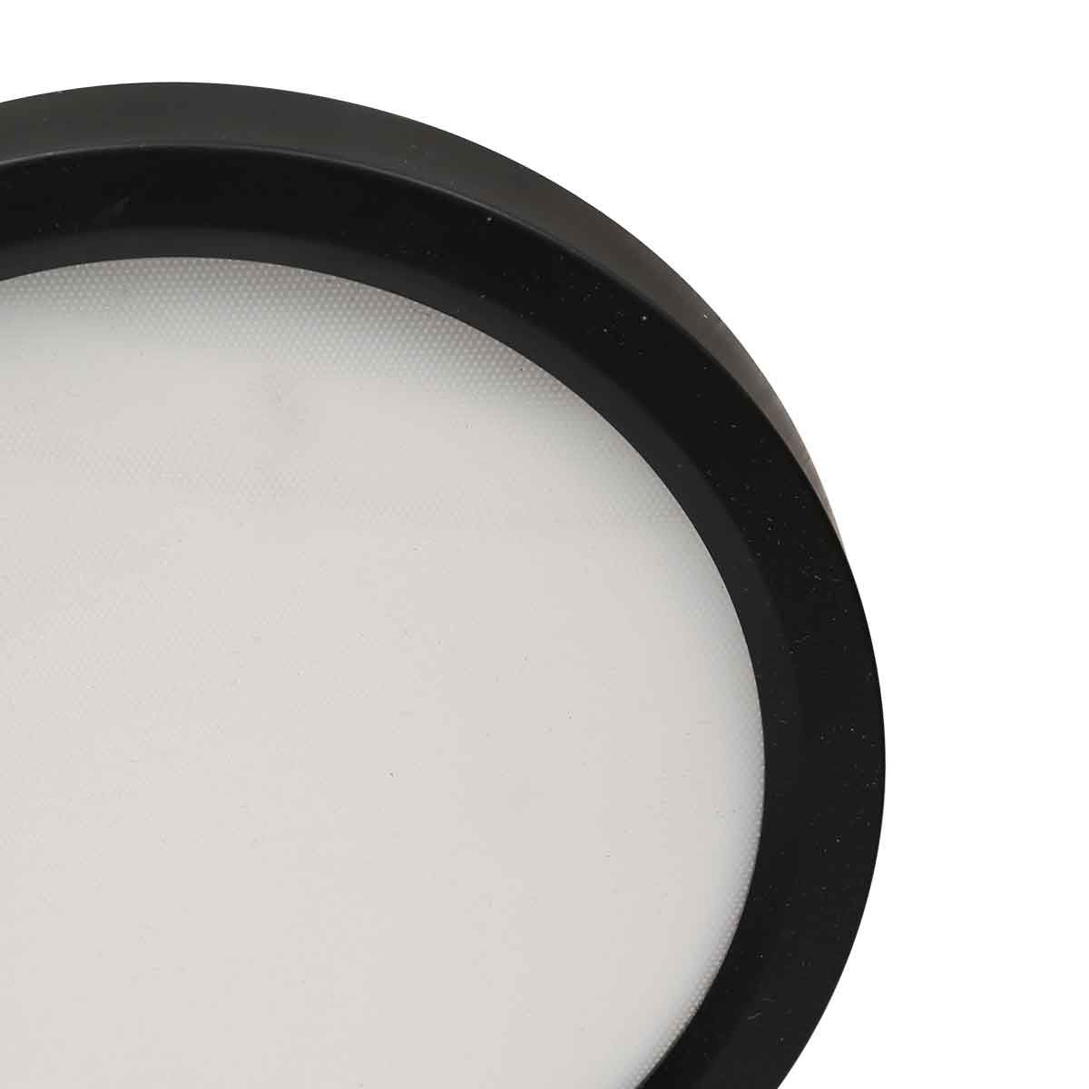 Zwarte Plafondlamp 4132ZW met 3 standen dimfunctie en lichtkleur instelbaarheid Ø29 cm - Afbeelding 4