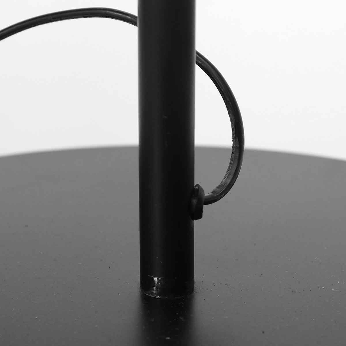 Zwarte vloerlamp Bloeba 4165ZW met groen velours kap - Afbeelding 11