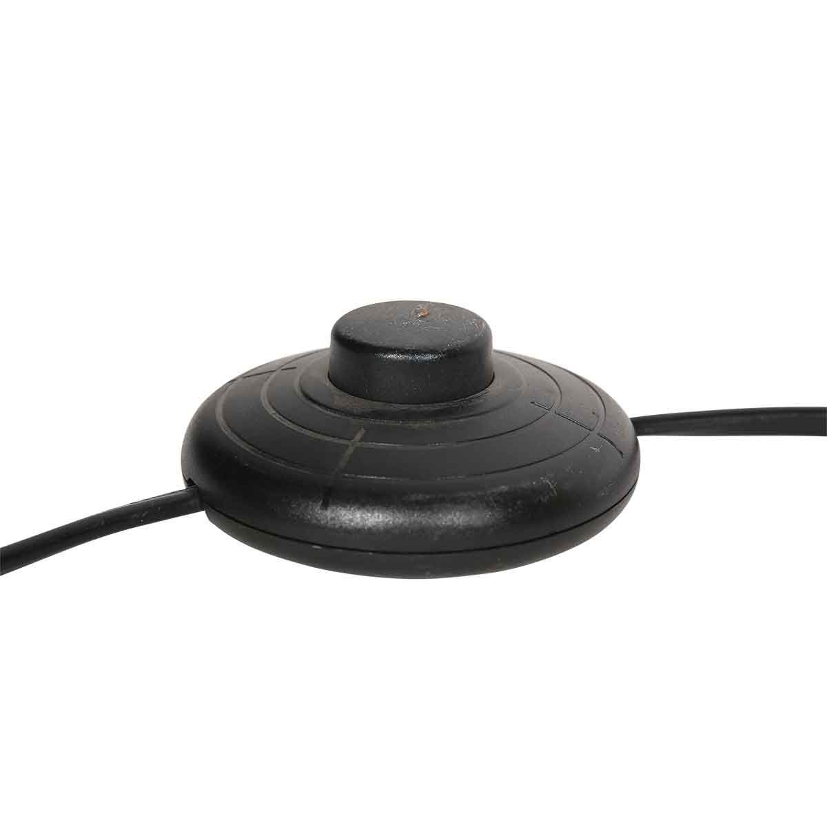 Zwarte vloerlamp Bloeba 4165ZW met groen velours kap - Afbeelding 12