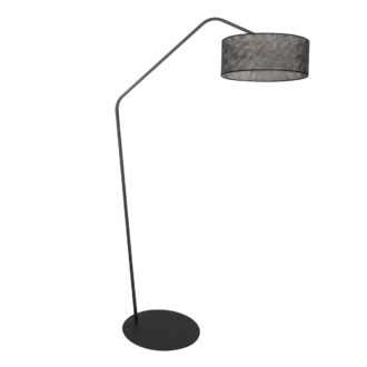 Zwarte vloerlamp Zig-Zag 4242ZW met zwart transparante Sizoflor kap – Uniek design en functioneel gebruikZwarte vloerlamp Zig-Zag 4242ZW met zwart transparante Sizoflor kap – Uniek design en functioneel gebruik