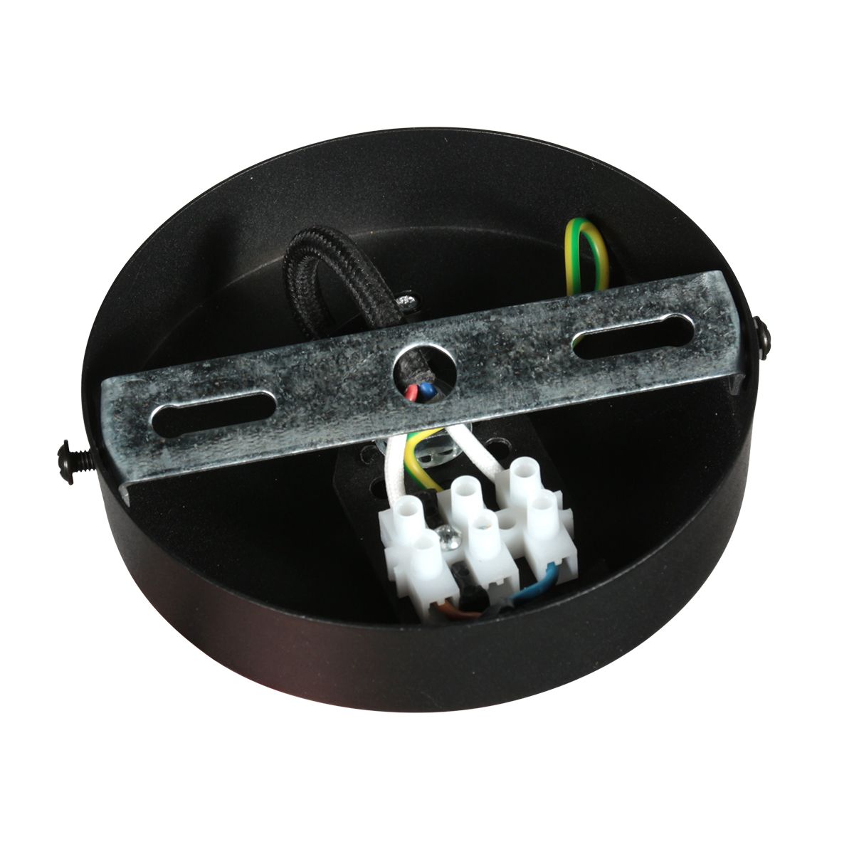 HaloSwap 4289ZW – Zwarte hanglamp met druppelvormig smoke glas van Ø22,5 cm - Afbeelding 13