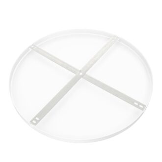 Ronde Plafondplaat Mountline RAL9003 Wit Ø50 cm met Ophangbeugel