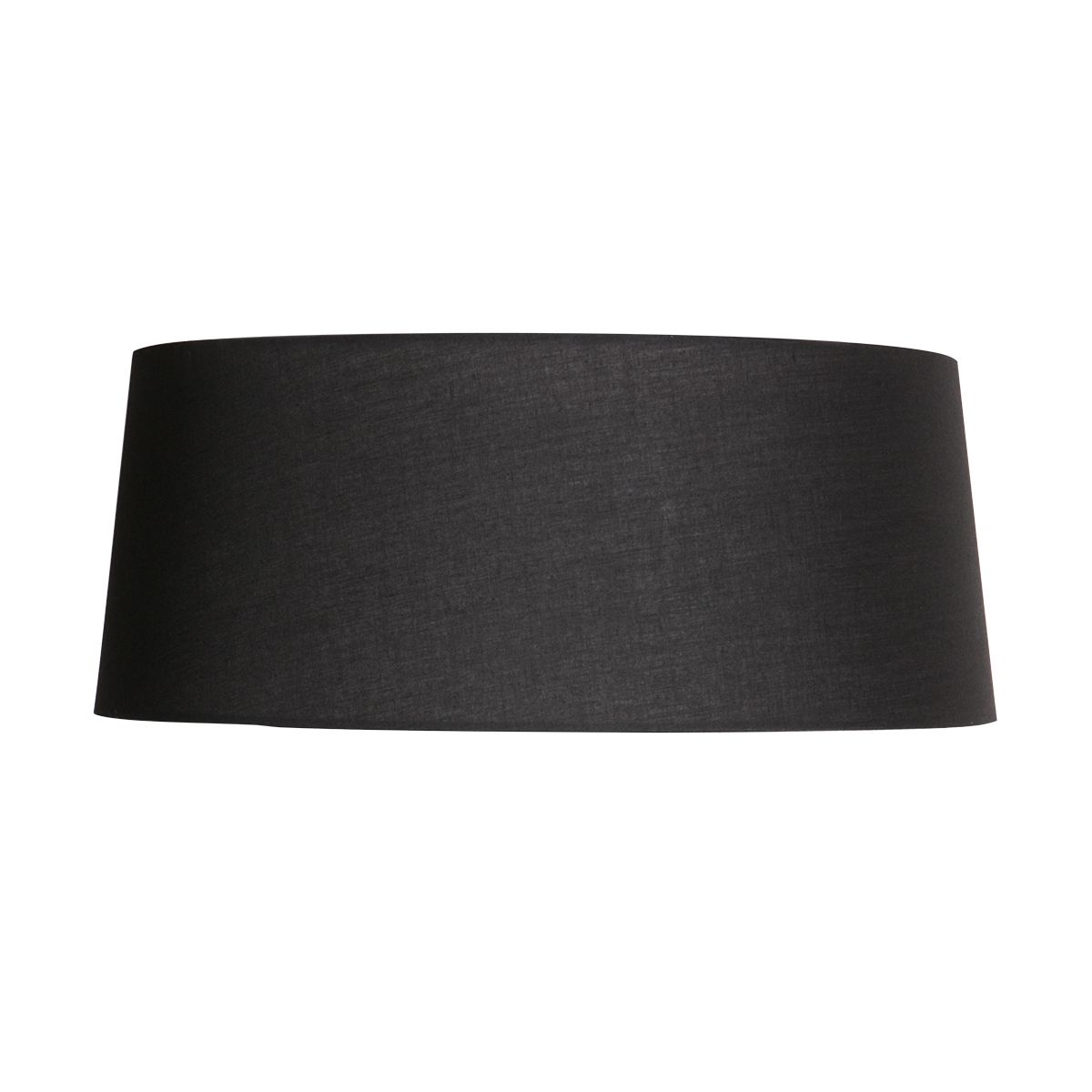 Lampenkap K2010SS – Zwart linnen met witte binnenzijde Ø48 cm - Afbeelding 3