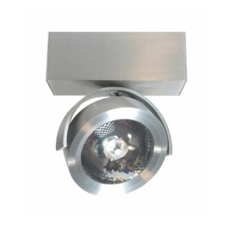 Opbouwspot DUTCHESS LED 1lichts - Aluminium