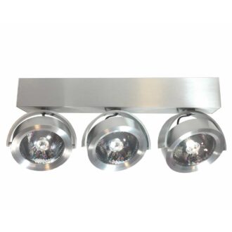 Opbouwspot DUTCHESS LED 3lichts - Aluminium