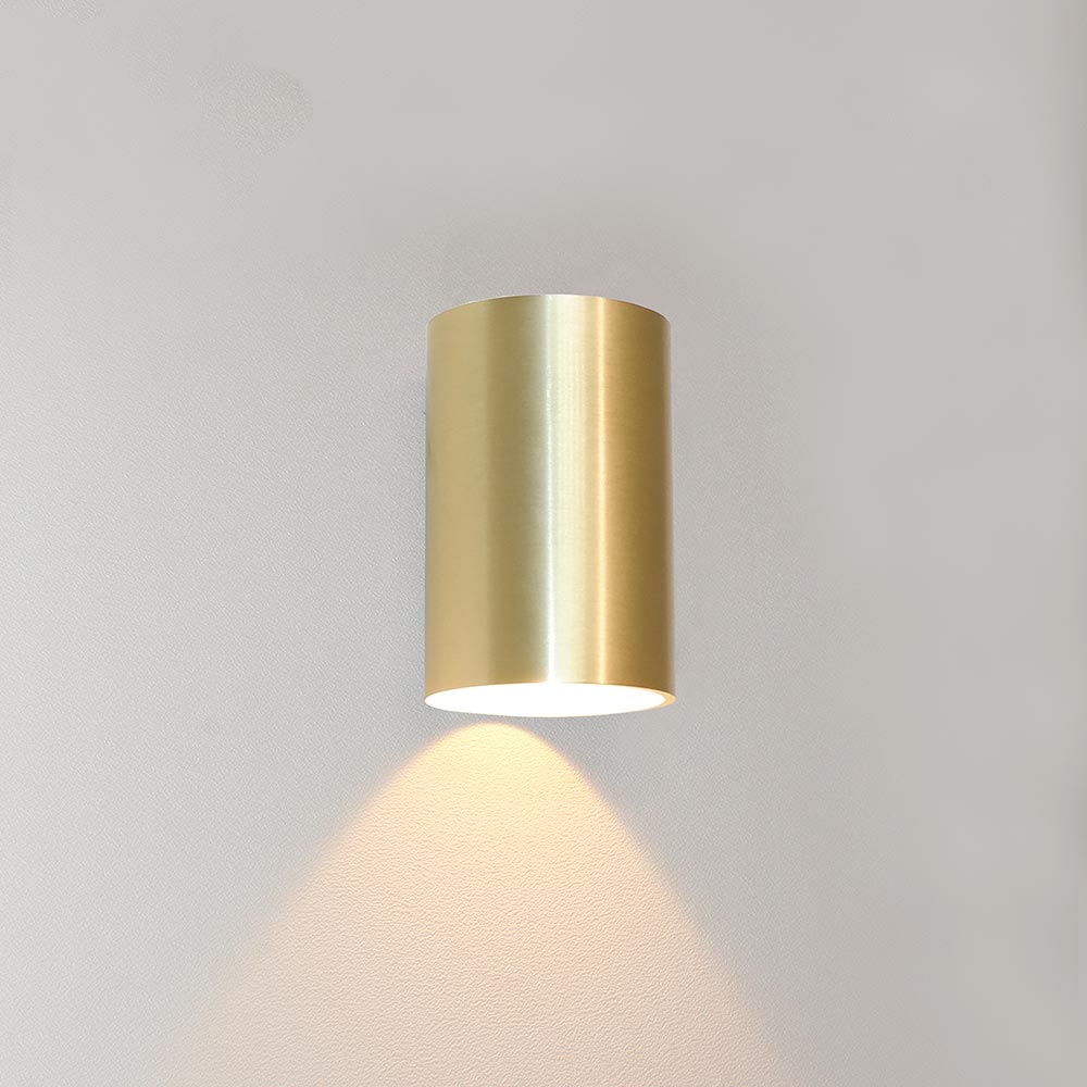Wandlamp BRODY1 - Goud geborsteld