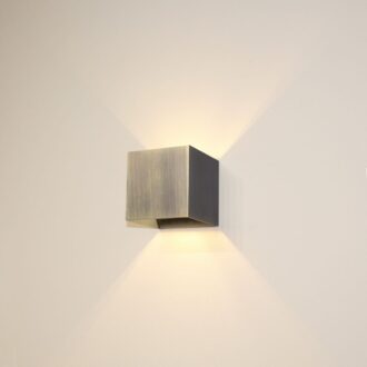 Wandlamp GYMM - Antiek brons