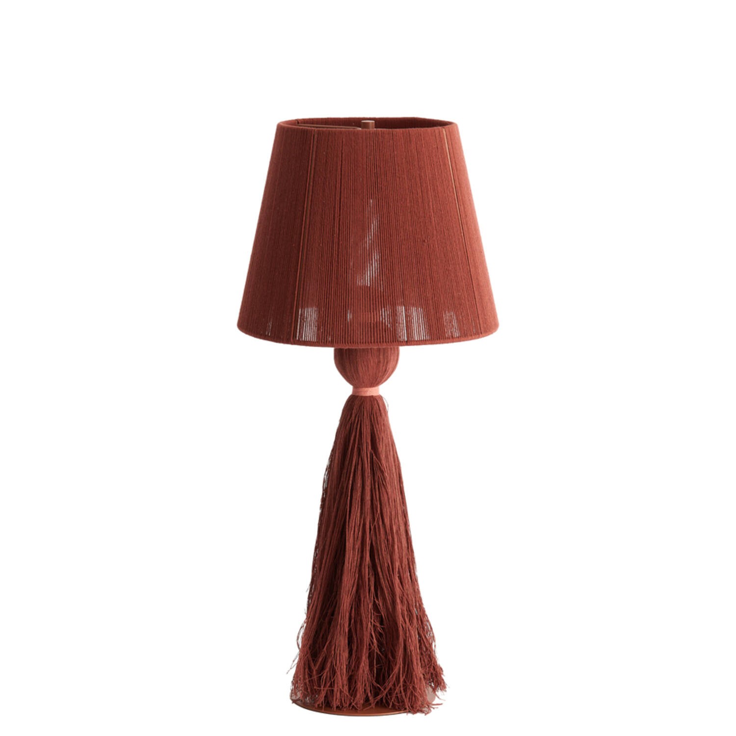 Tafellamp Ø31x58 cm ESPINO okergeel+crème - Afbeelding 15