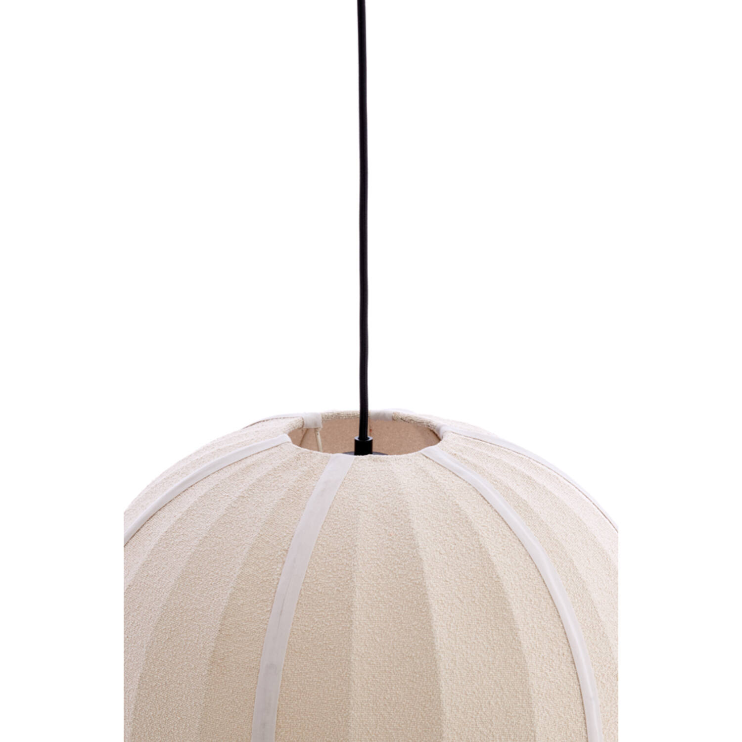 Hanglamp Ø35x33 cm ZAGORI bouclé zand - Afbeelding 2