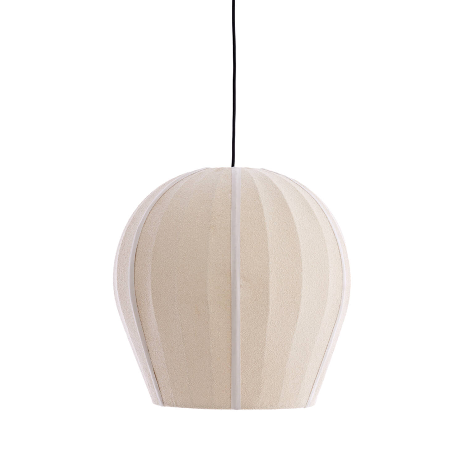 Hanglamp Ø44x42 cm ZAGORI bouclé zand - Afbeelding 5