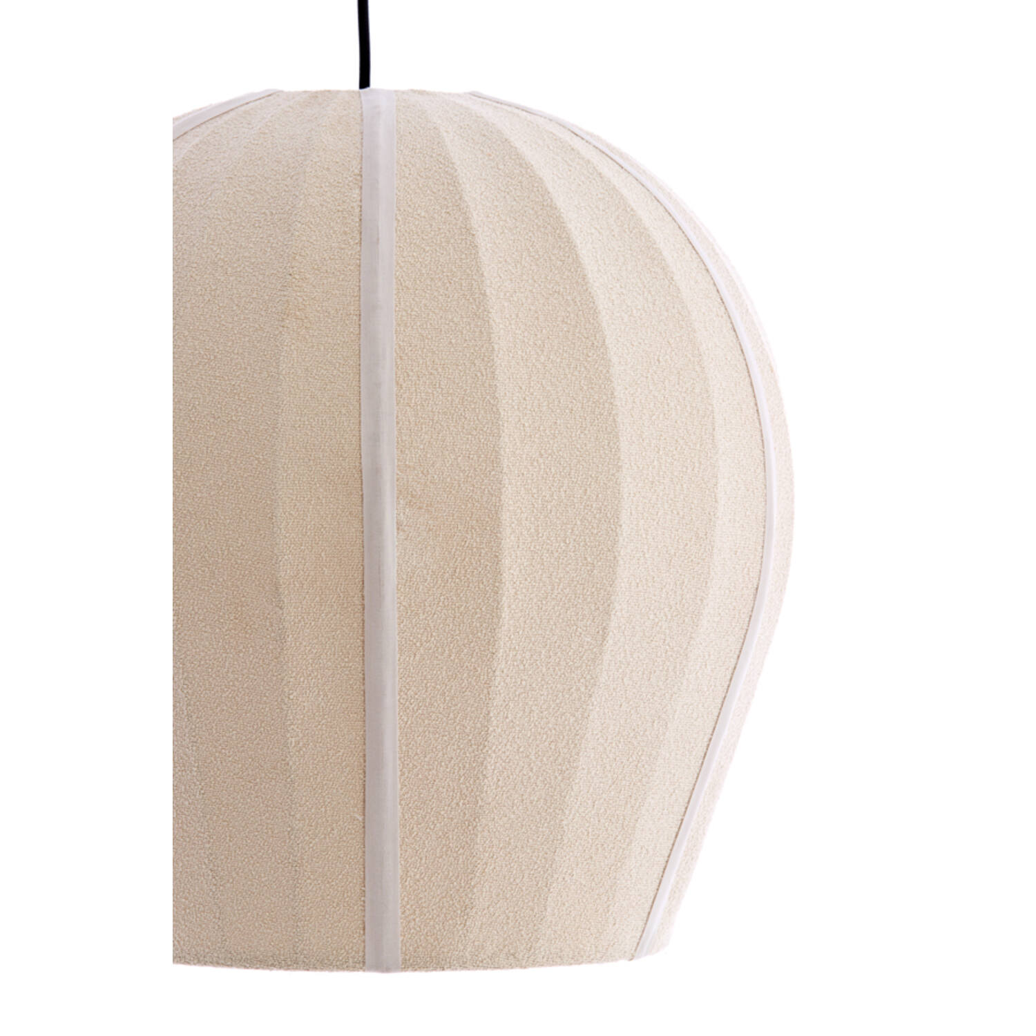Hanglamp Ø44x42 cm ZAGORI bouclé zand - Afbeelding 4