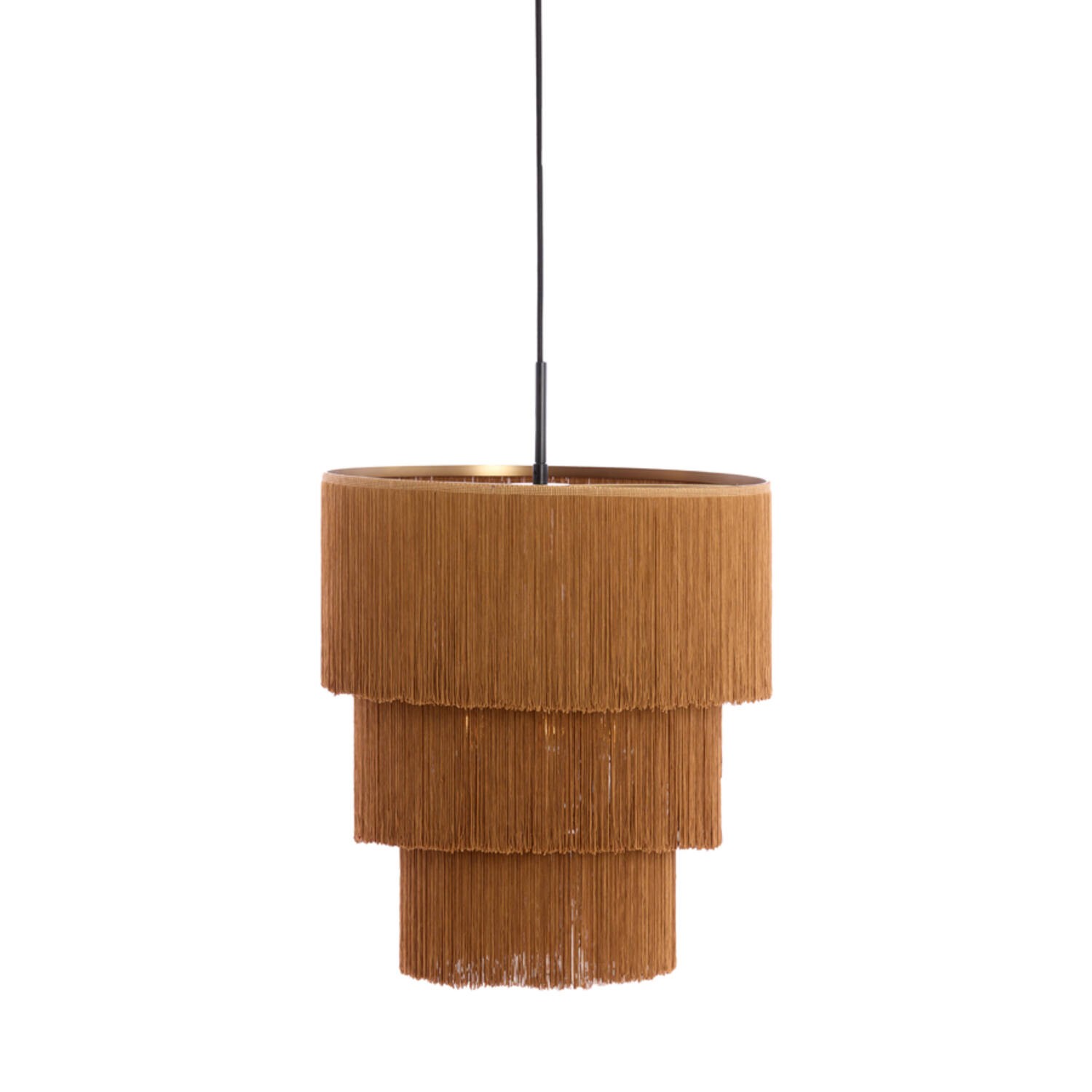 Hanglamp 3L Ø45x50 cm MALAIKA bruin - Afbeelding 6