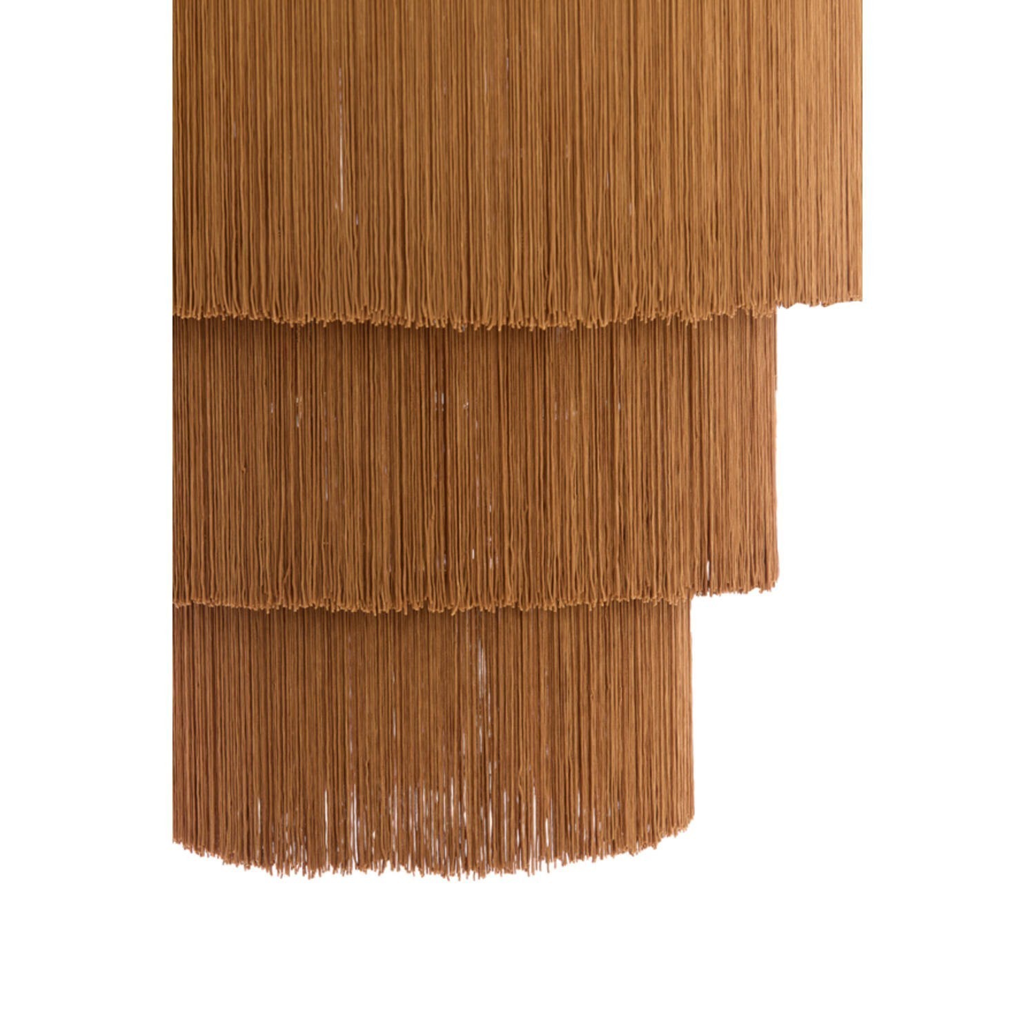 Hanglamp 3L Ø45x50 cm MALAIKA bruin - Afbeelding 3