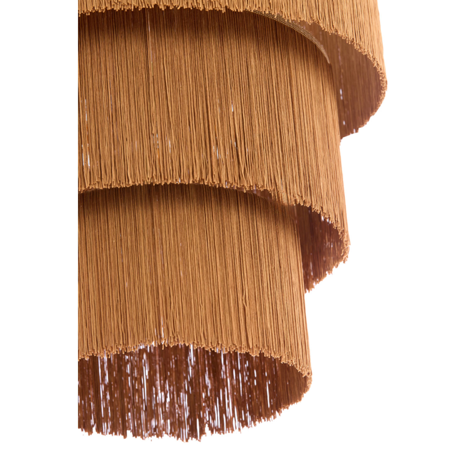 Hanglamp 3L Ø45x50 cm MALAIKA bruin - Afbeelding 2