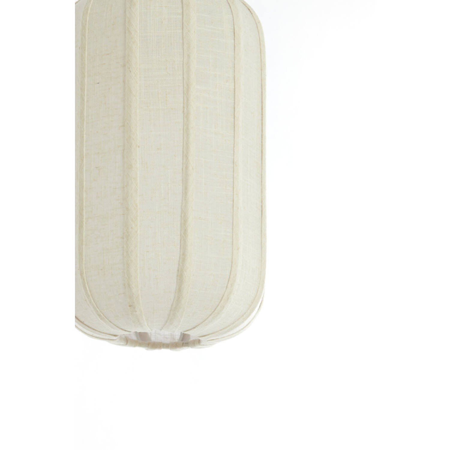 Hanglamp 3L 80x21x34 cm TUFIA linnen crème - Afbeelding 7