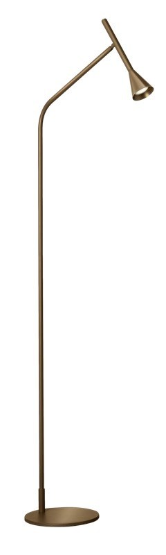 ETH Kim Vloerlamp 1x GU10 Anodic Brown