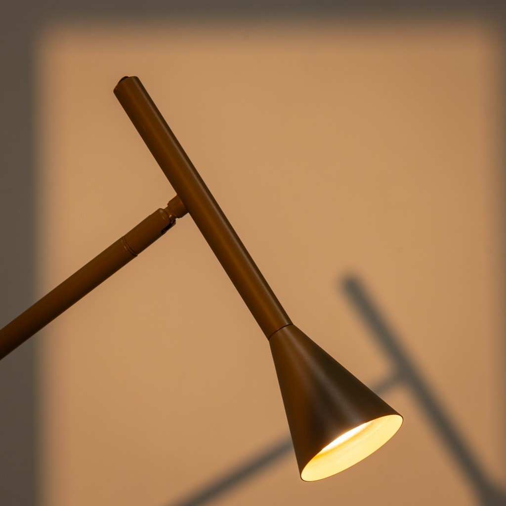ETH Kim Vloerlamp 1x GU10 Anodic Brown - Afbeelding 3