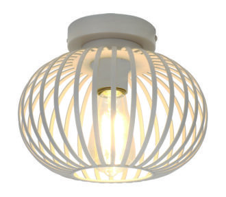 Plafonnière Freelight Aglio Ø25 cm – Creme