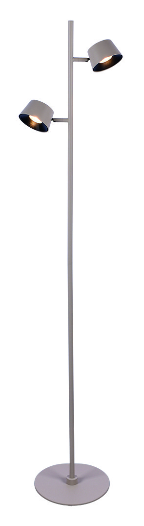 Vloerlamp Cugino 2-Lichts – Crème – LED – Dimmer