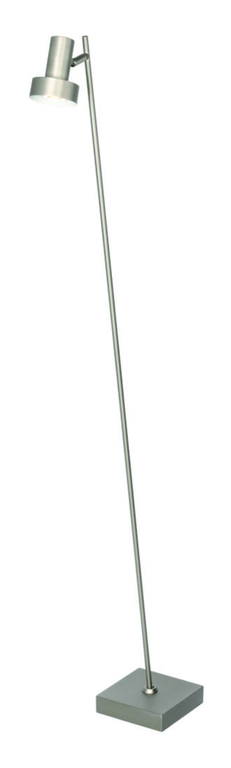 Vloerlamp Freelight Lunata – Staal, 1-lichts, Verstelbaar
